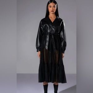 Crop PU Trench